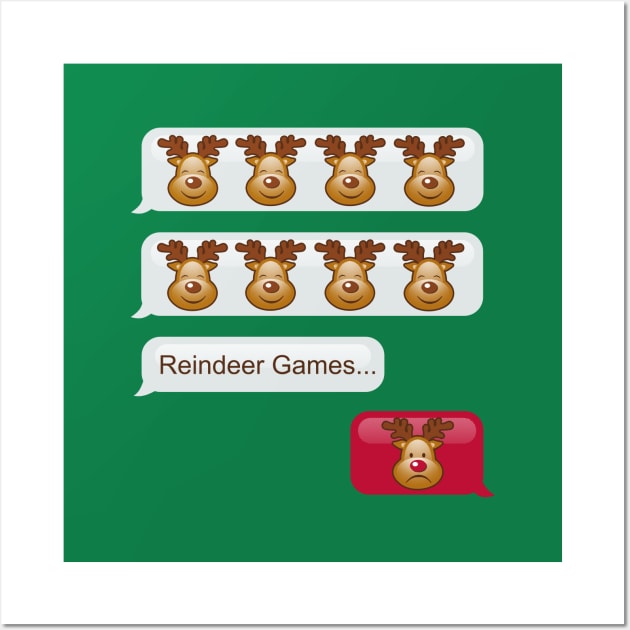 Reindeer Games Wall Art by fishbiscuit